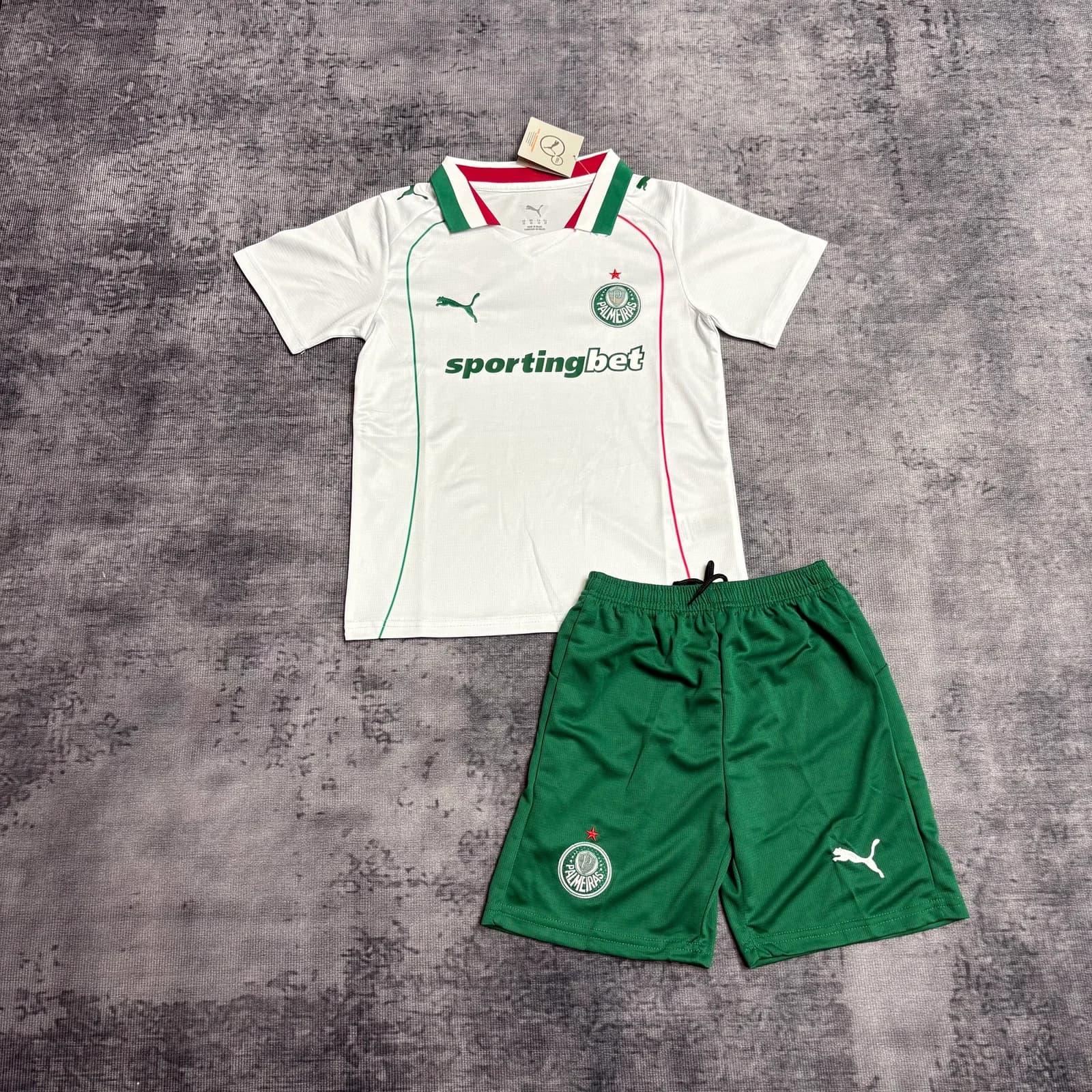 Kit Infantil Palmeiras 26/27 Fora — Palmeiras