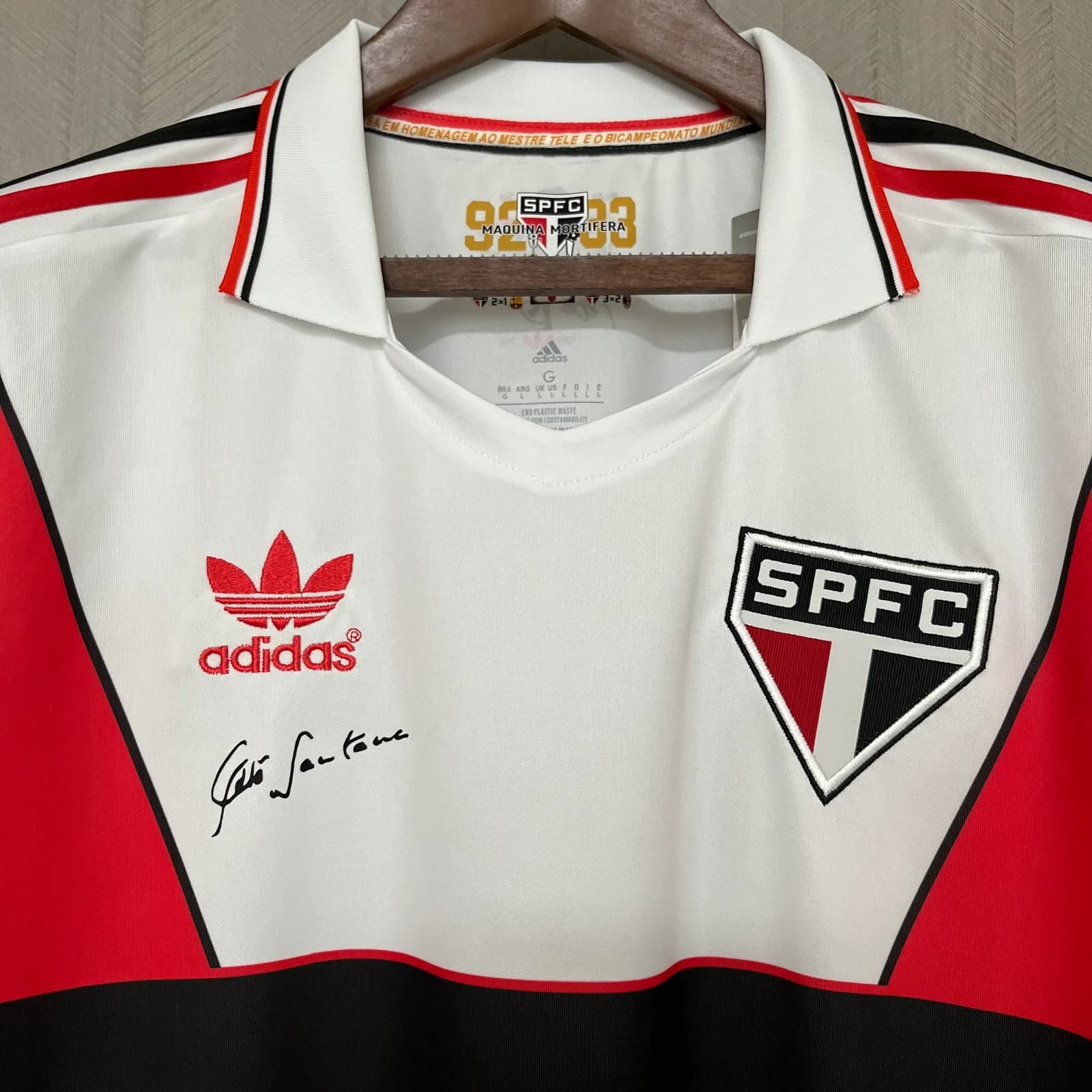 Camisa São Paulo Retrô Modelo B — São Paulo (foto 2)